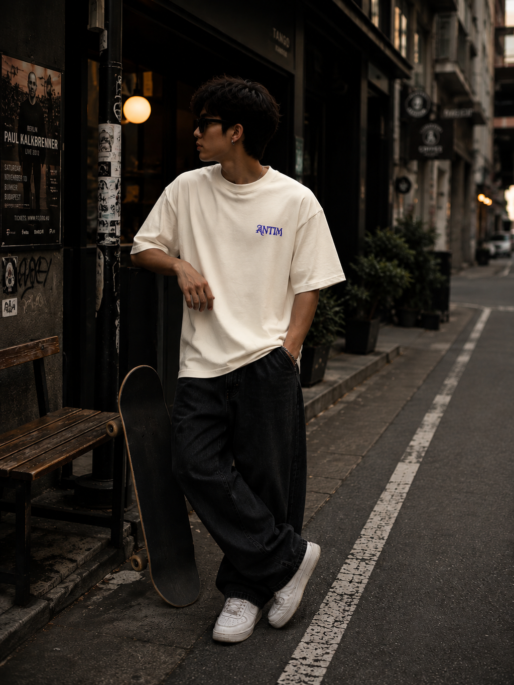 ANTIM SHINE Oversized Tee